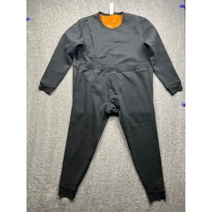 Lapasa Thermal Underwear Set Mens 2XL Black Fleece Lined Base Layer Heavyweight